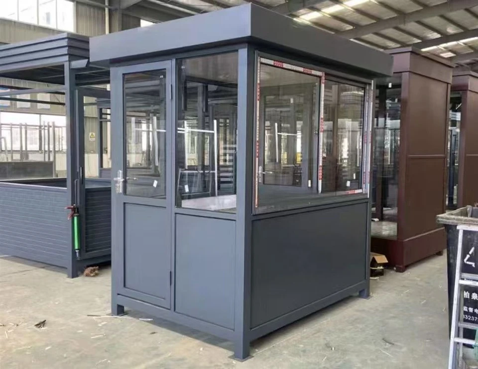 Custom Steel Security Booth best